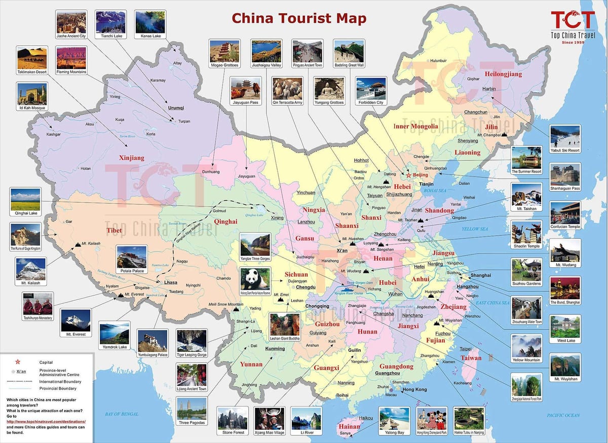 mapa de la Xina pic