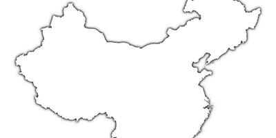 Esquema mapa de la Xina