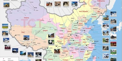 Mapa de la Xina pic