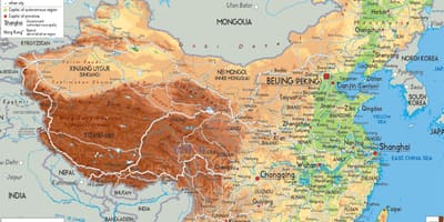 Mapa del món versió xinesa